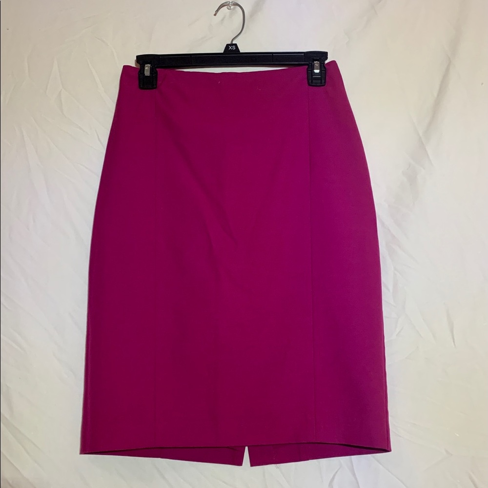 Ann Taylor Fuchsia Skirt!